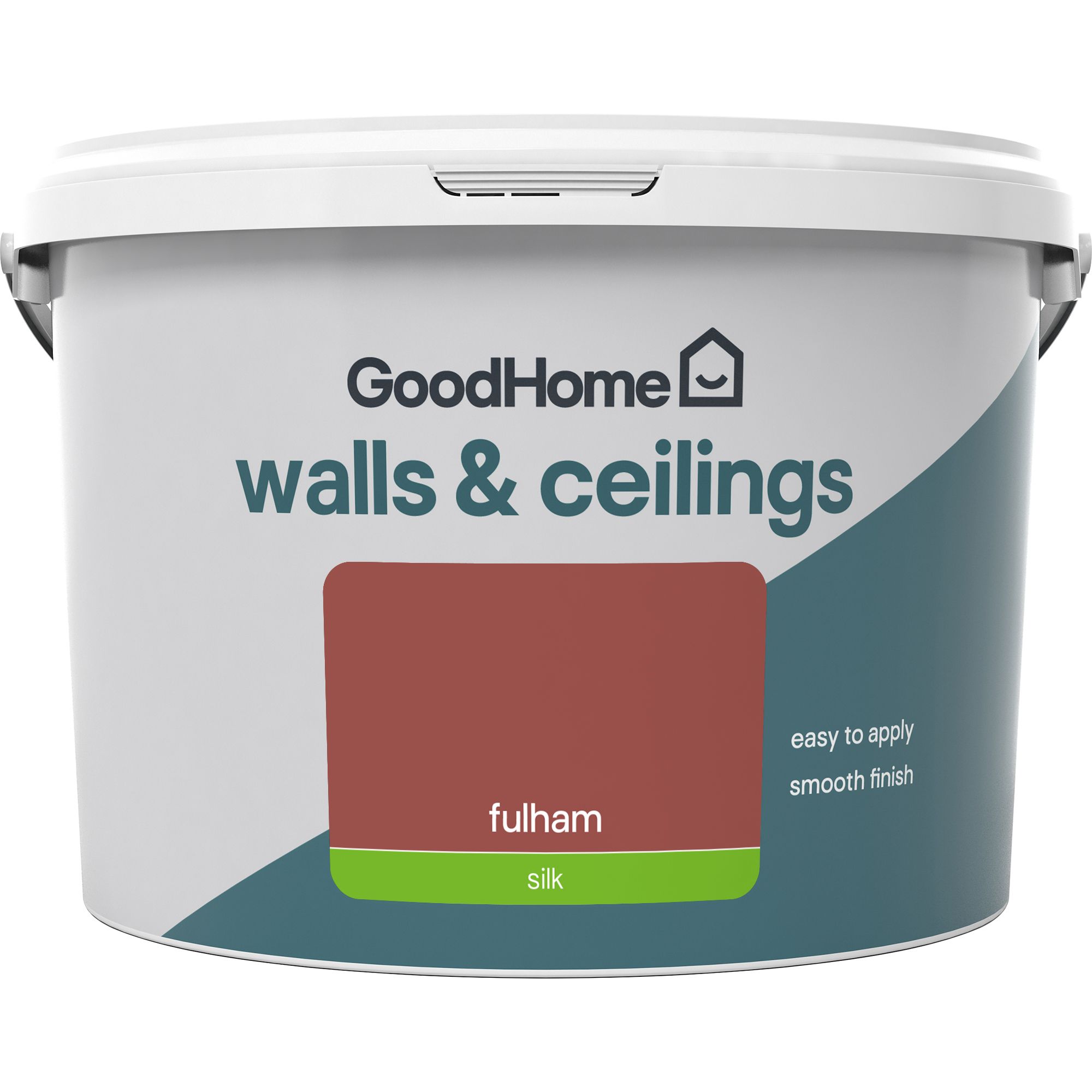 GoodHome Walls & ceilings Fulham Silk Emulsion paint, 2.5L