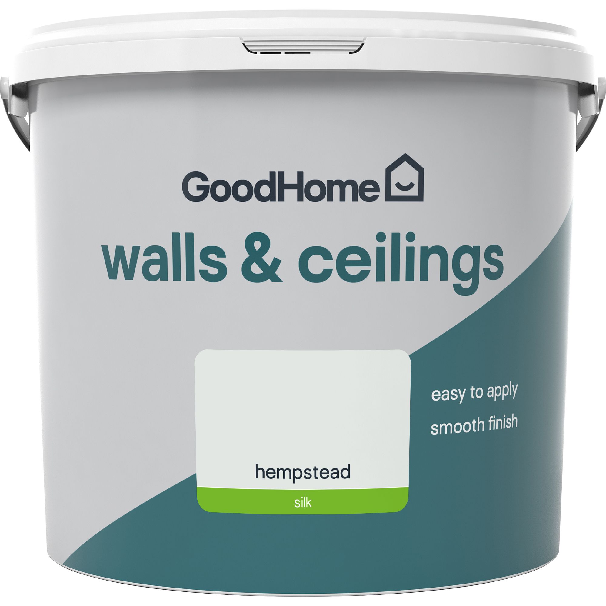 GoodHome Walls & ceilings Hempstead Silk Emulsion paint, 5L