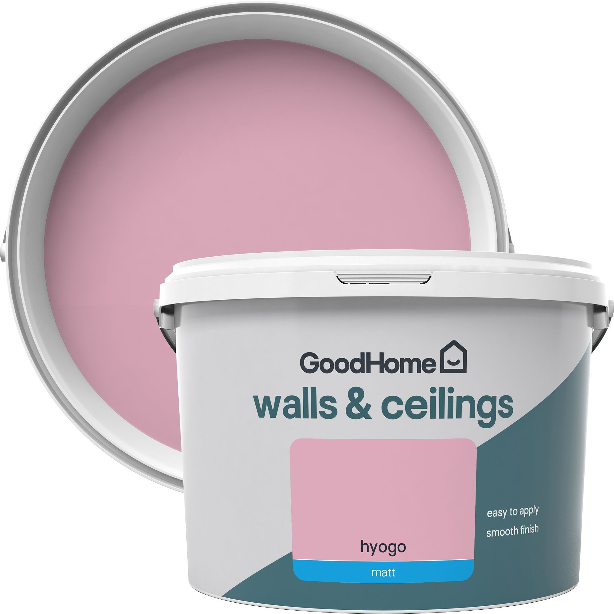 GoodHome Walls & ceilings Hyogo Matt Emulsion paint, 2.5L