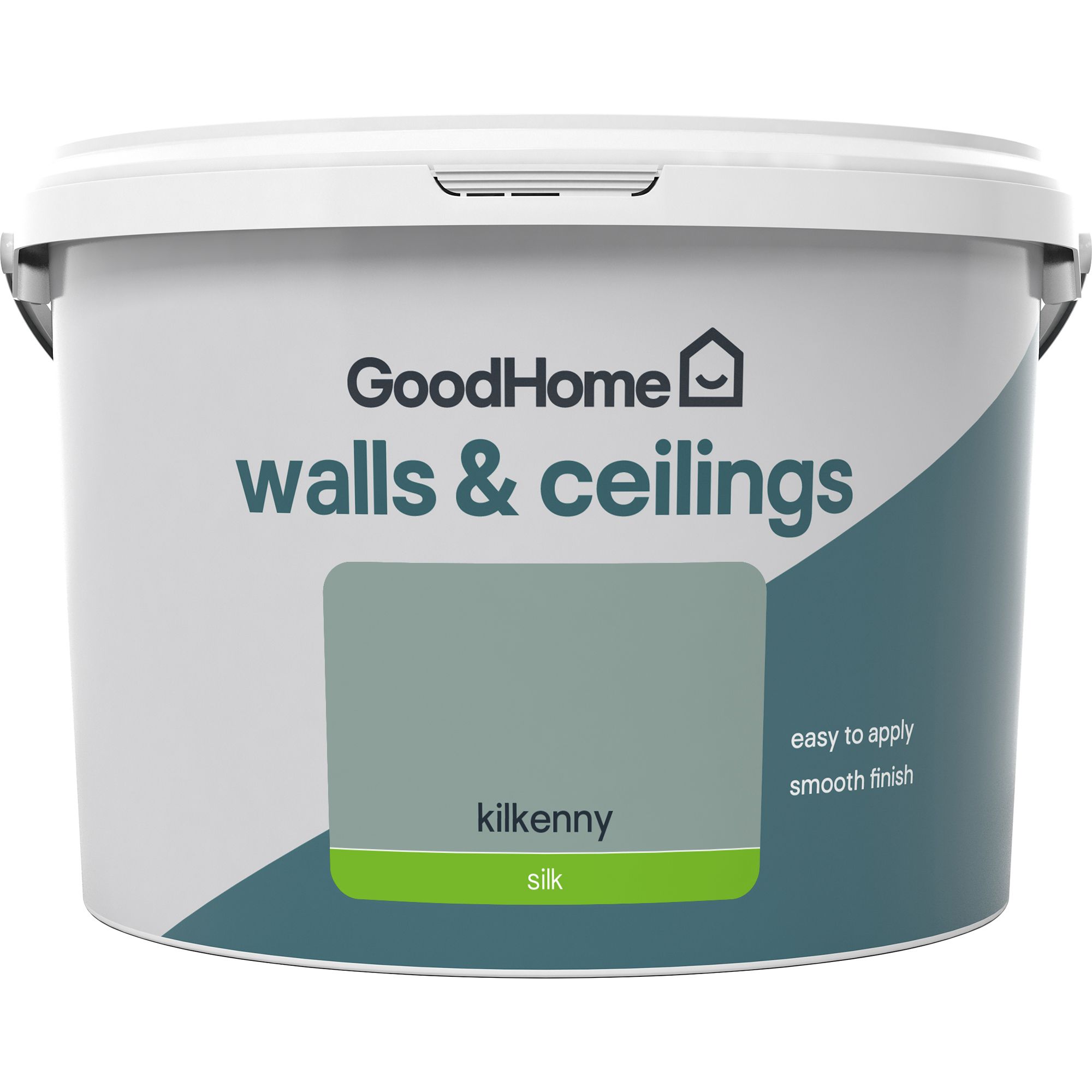 GoodHome Walls & ceilings Kilkenny Silk Emulsion paint, 2.5L