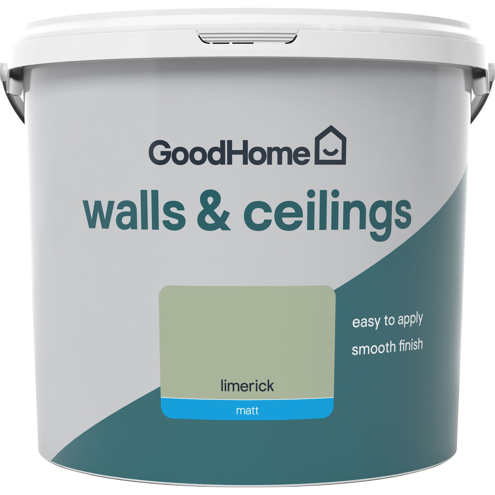 GoodHome Walls & ceilings Limerick Matt Emulsion paint, 5L