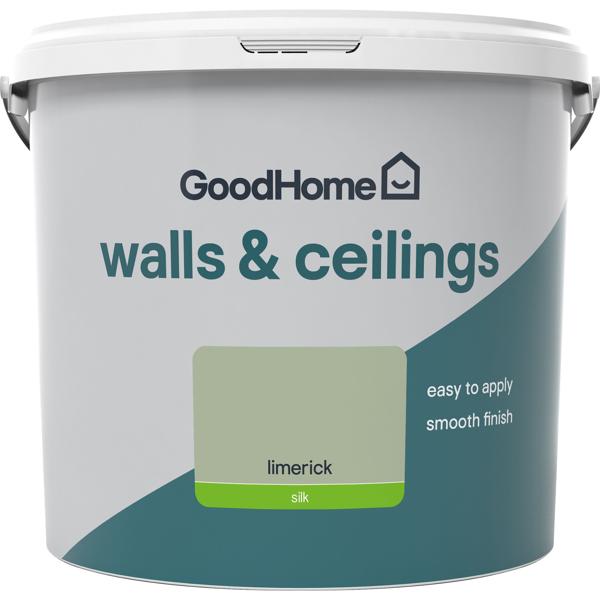 GoodHome Walls & ceilings Limerick Silk Emulsion paint, 5L