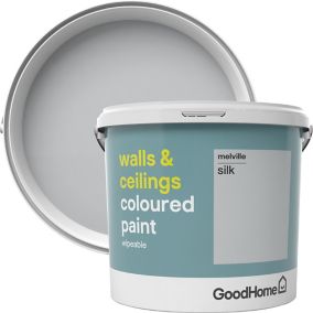 GoodHome Walls & ceilings Melville Silk Emulsion paint 5L