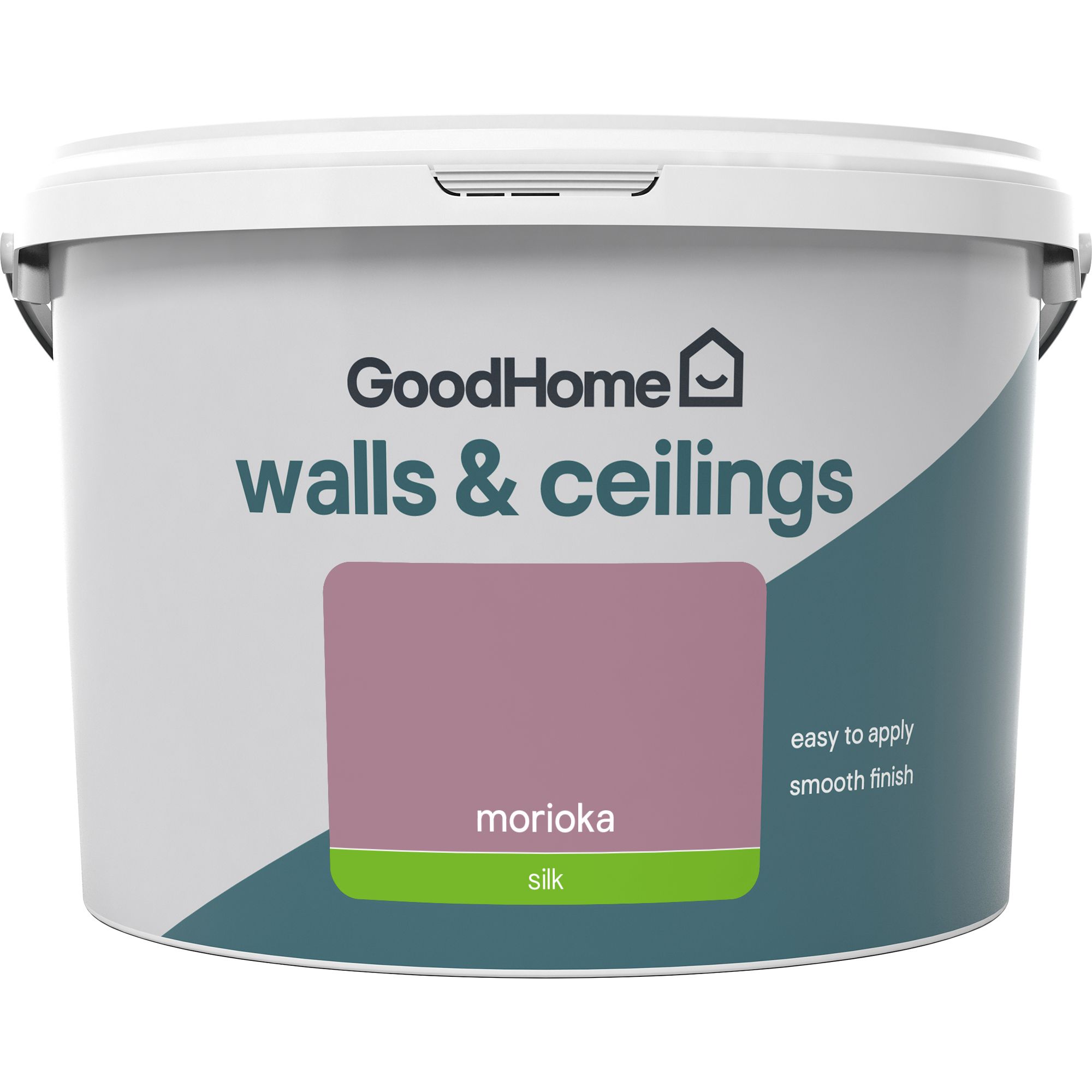 GoodHome Walls & ceilings Morioka Silk Emulsion paint, 2.5L