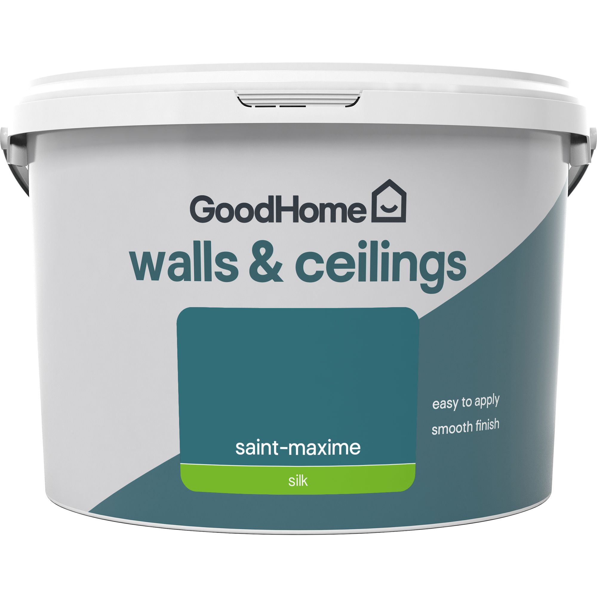 GoodHome Walls & ceilings Saint-maxime Silk Emulsion paint, 2.5L