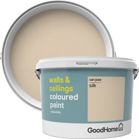 GoodHome Walls & ceilings San jose Silk Emulsion paint 2.5L