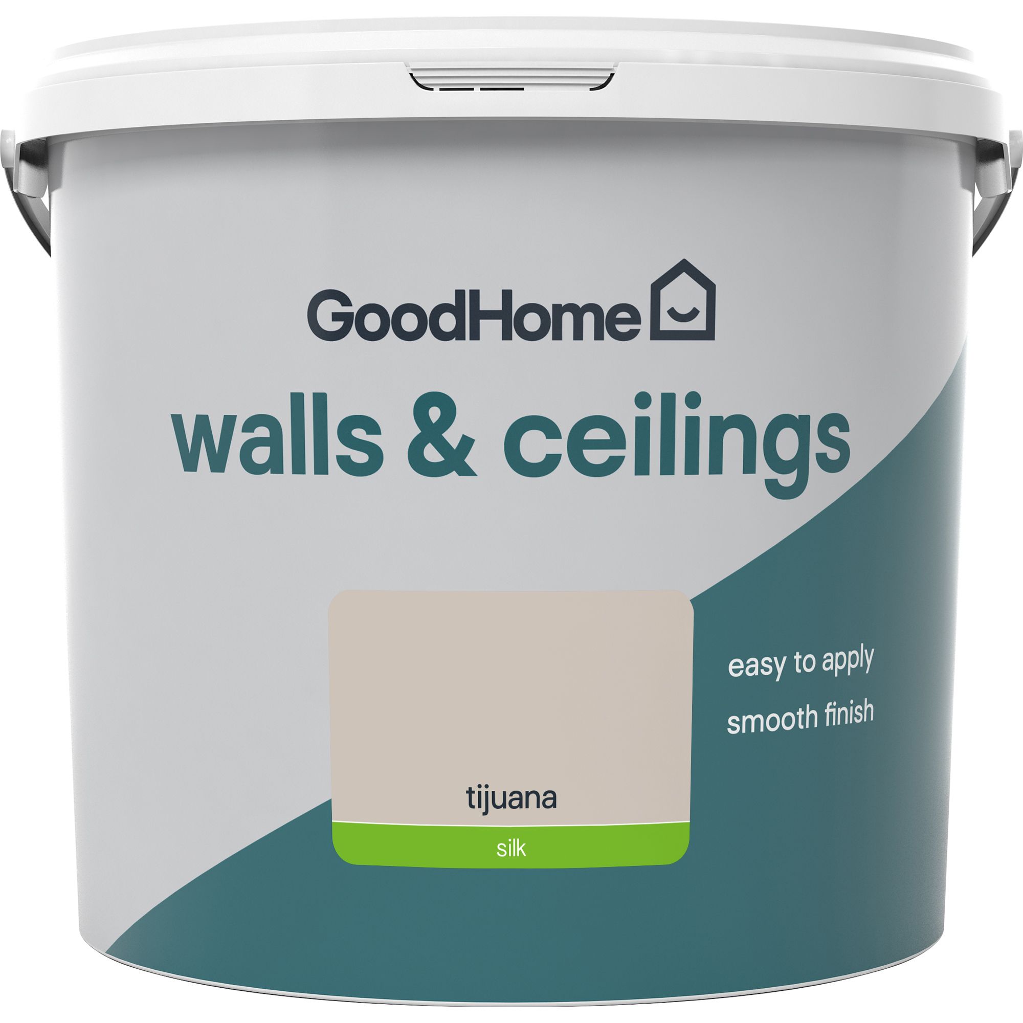 GoodHome Walls & ceilings Tijuana Silk Emulsion paint, 5L