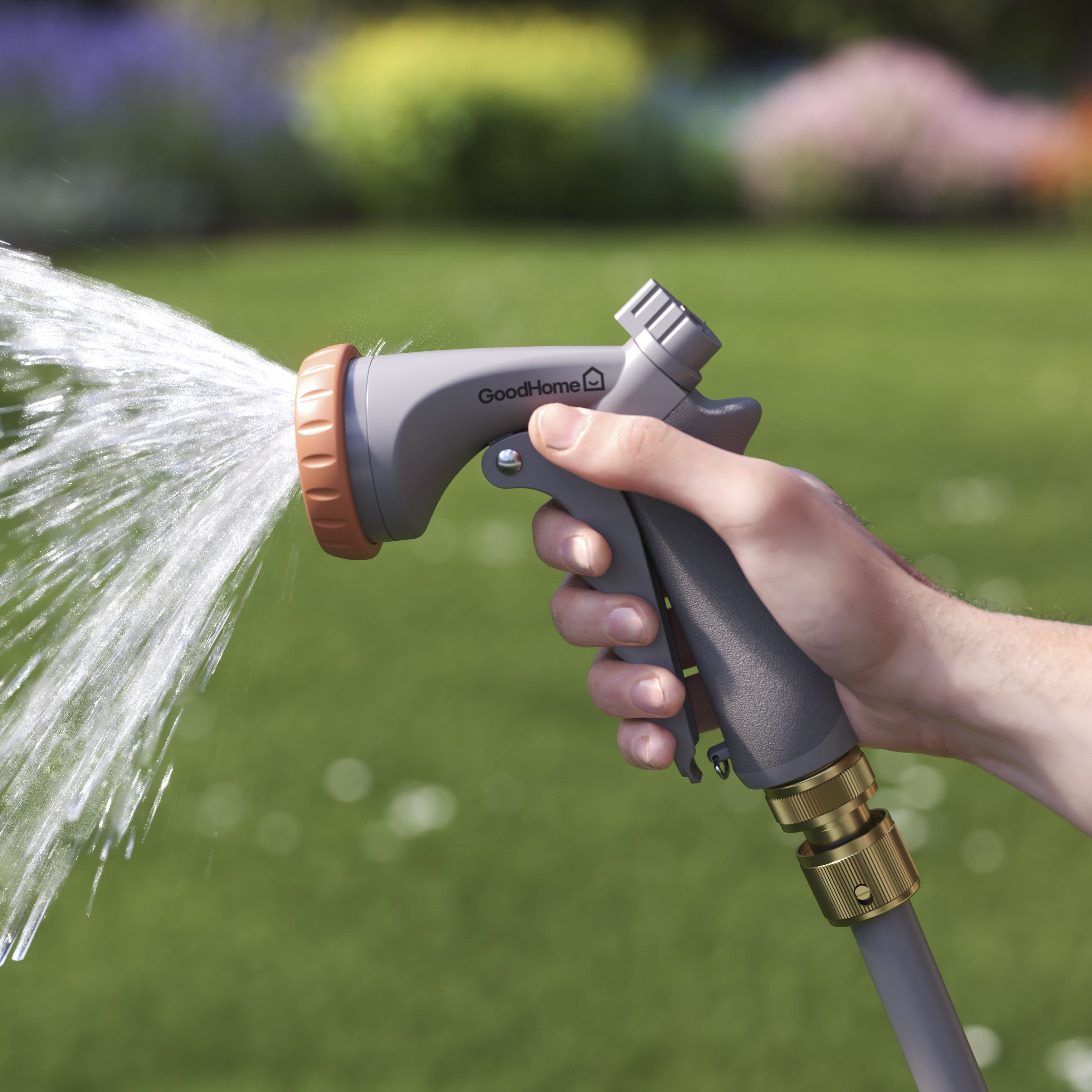 GoodHome Watering 7 Function Hose spray gun