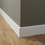 GoodHome White MDF Skirting board (L)2.2m (W)100mm (T)16mm