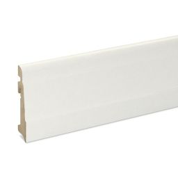 GoodHome White MDF Skirting board (L)2.2m (W)100mm (T)19mm 1.52kg