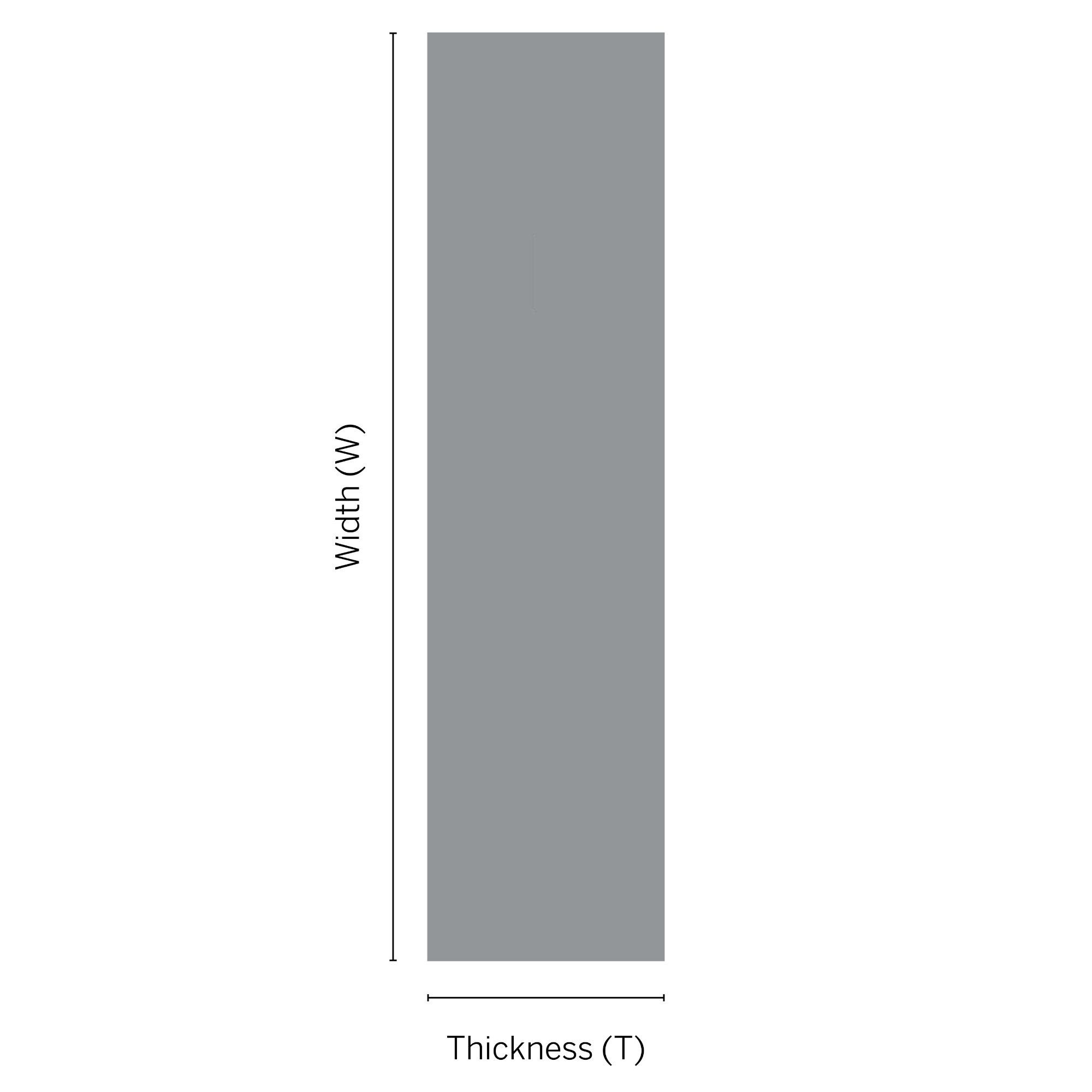 GoodHome White MDF Square Skirting board (L)2.4m (W)144mm (T)18mm, Pack of 2