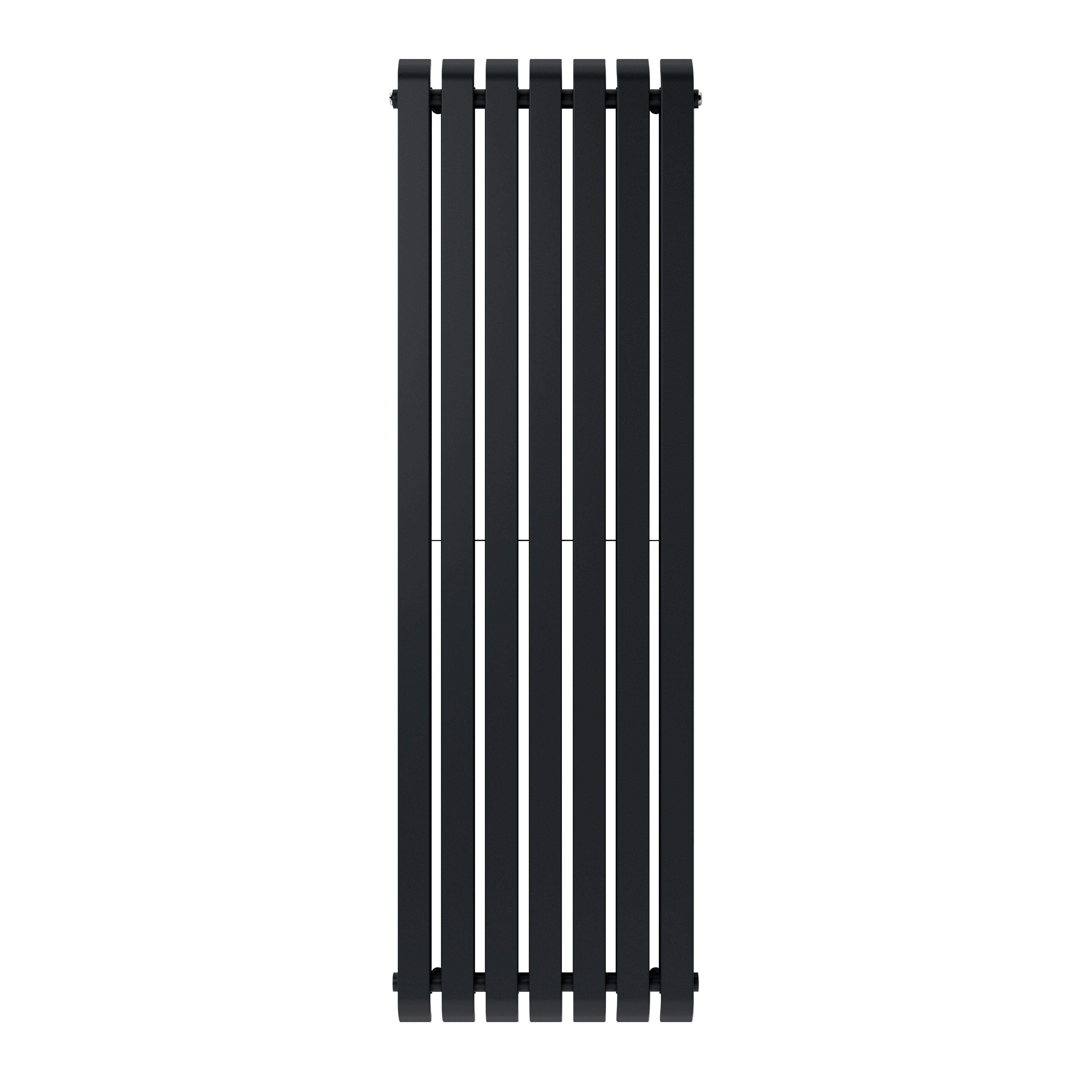GoodHome Wilsona Double Anthracite Vertical Designer Radiator, (W)540mm x (H)1800mm