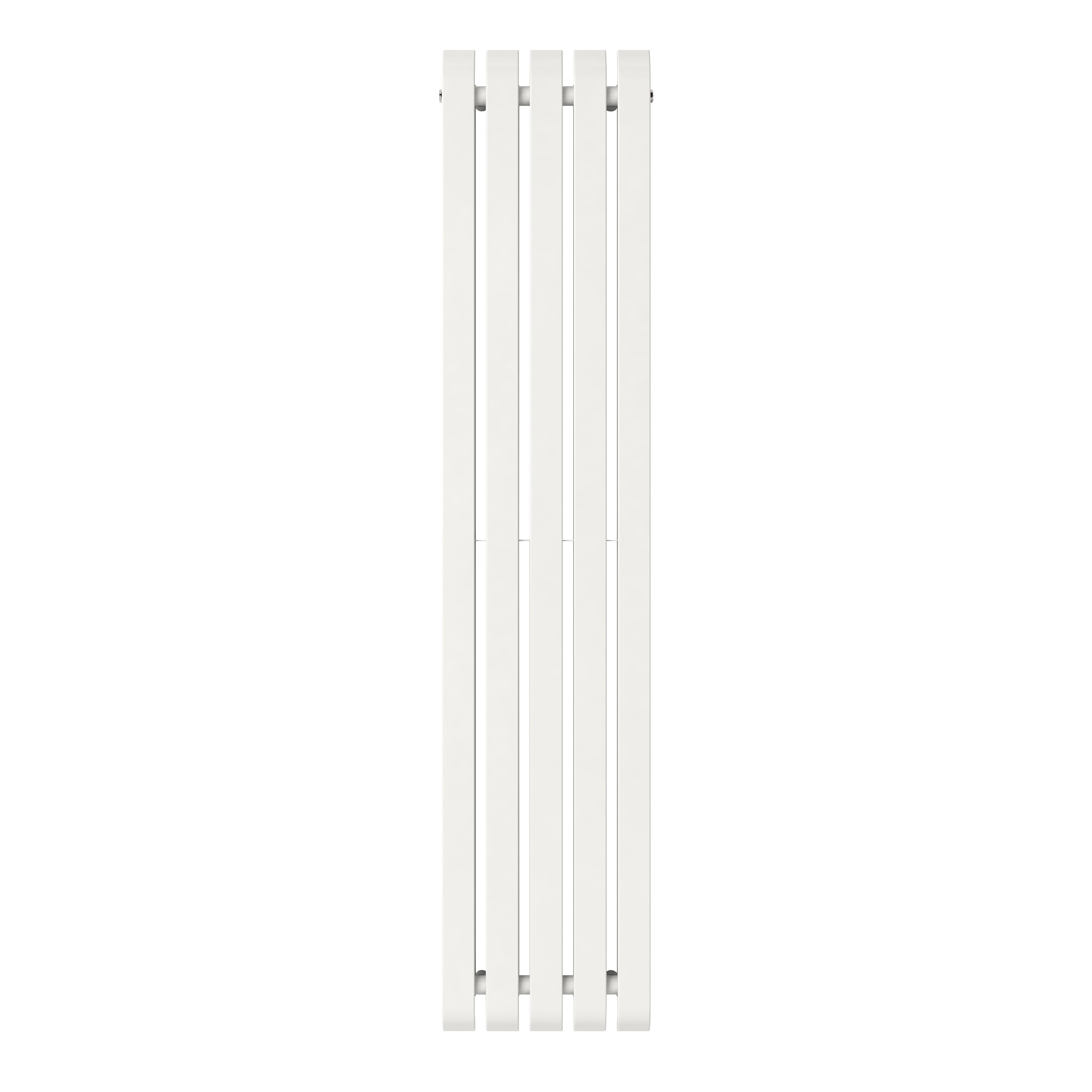 GoodHome Wilsona Double White Vertical Designer Radiator, (W)380mm x (H)1800mm