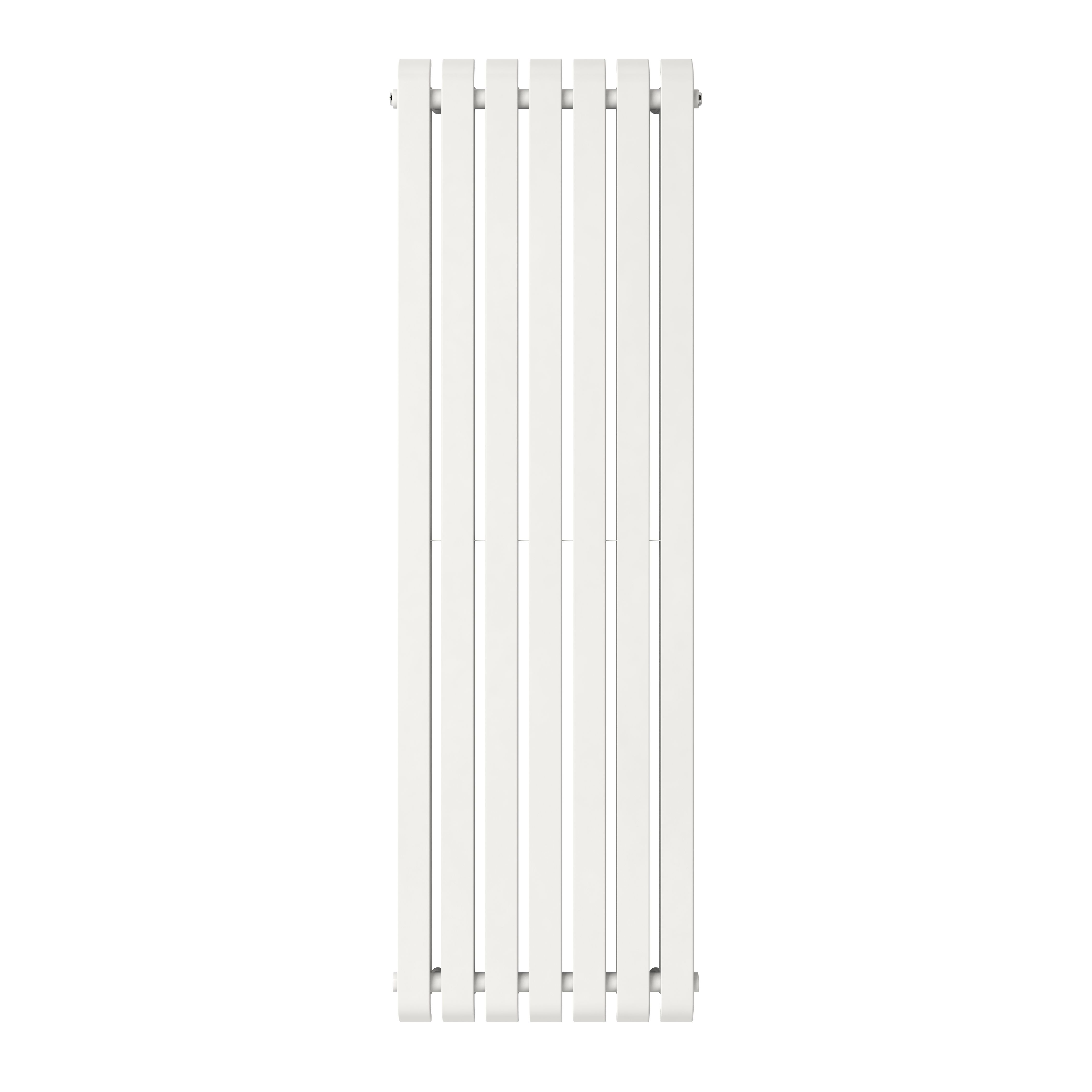 GoodHome Wilsona Double White Vertical Designer Radiator, (W)540mm x (H)1800mm