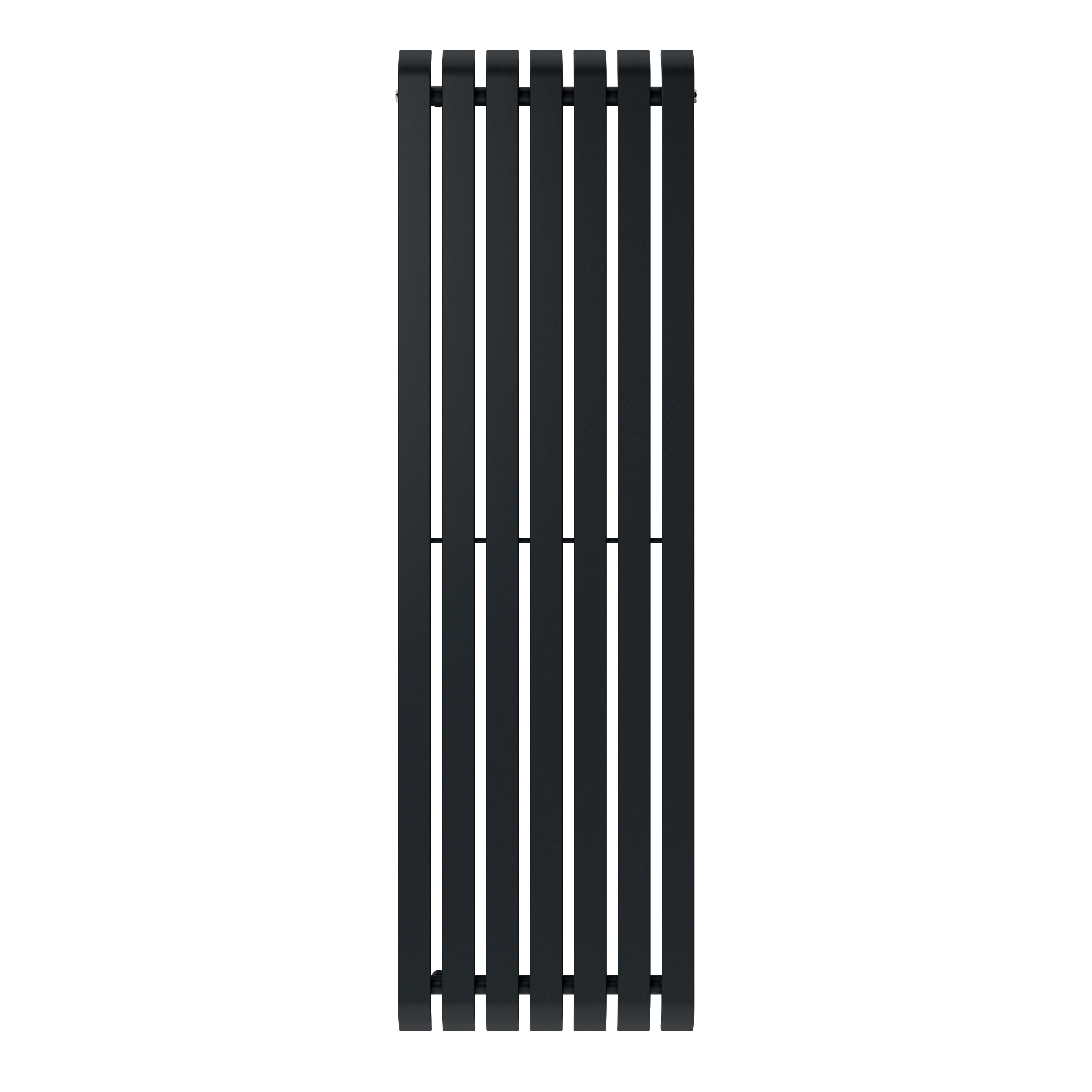 GoodHome Wilsona Single Anthracite Vertical Designer Radiator, (W)540mm x (H)1800mm