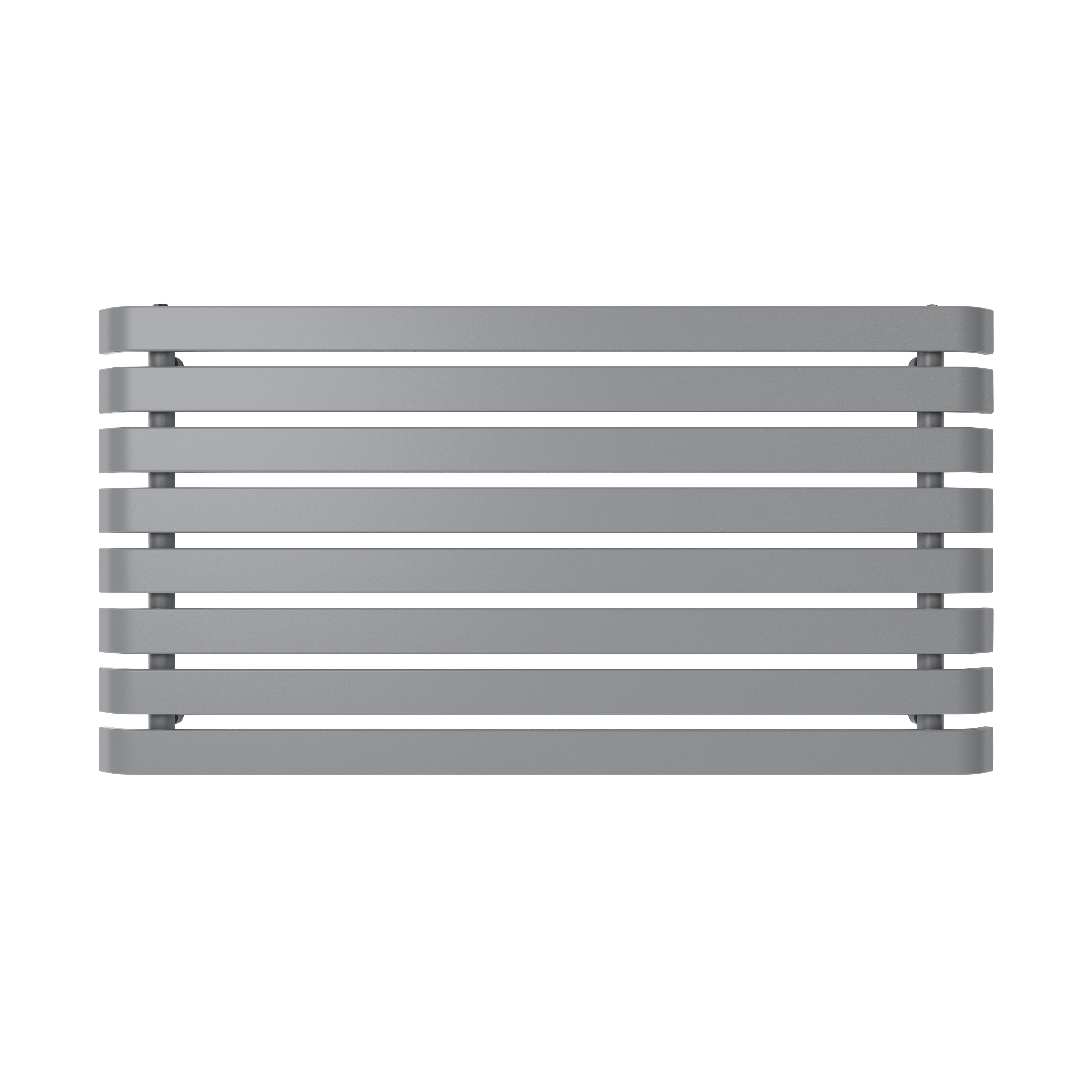 GoodHome Wilsona Single Grey Horizontal Designer Radiator, (W)1200mm x (H)620mm