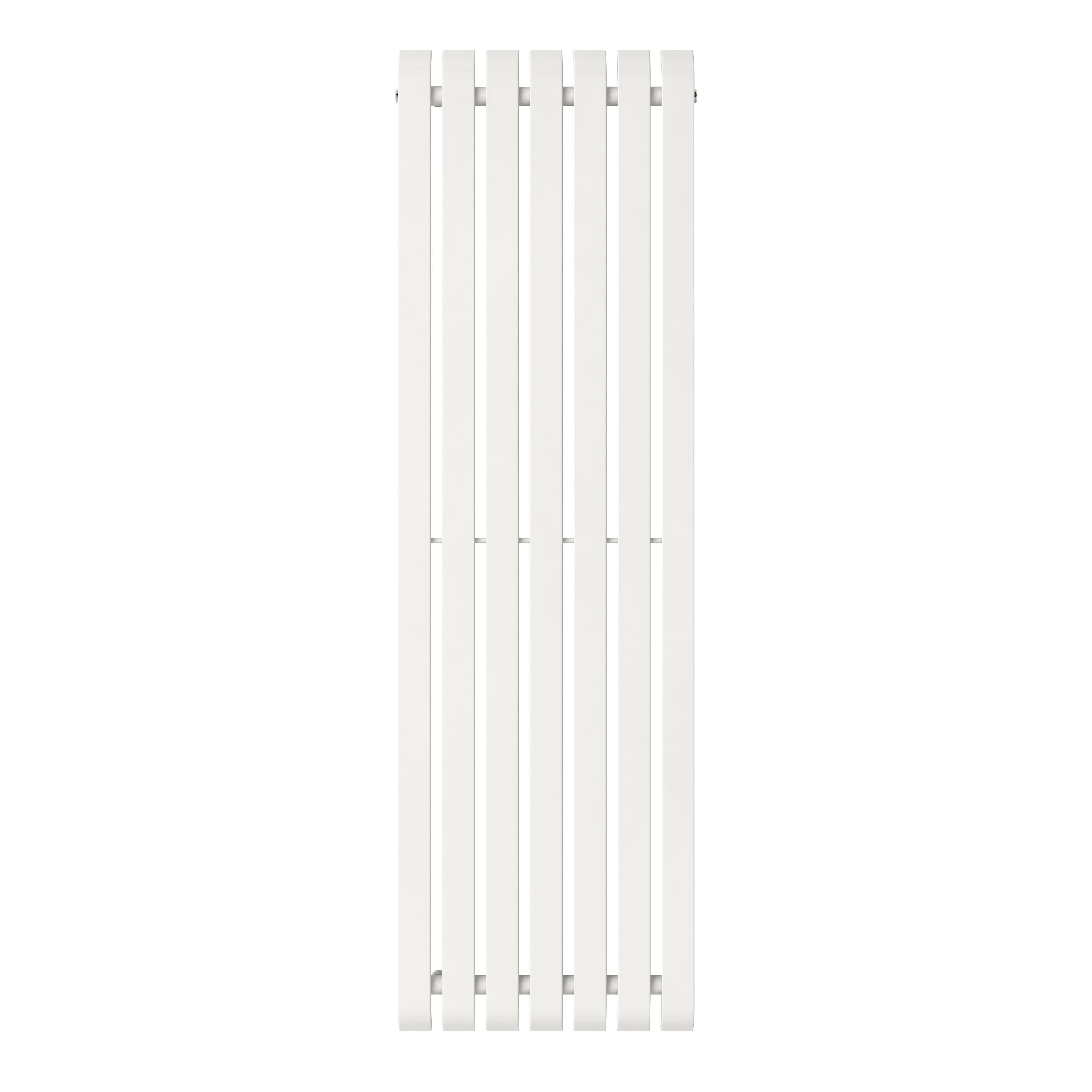 GoodHome Wilsona Single White Vertical Designer Radiator, (W)540mm x (H)1800mm