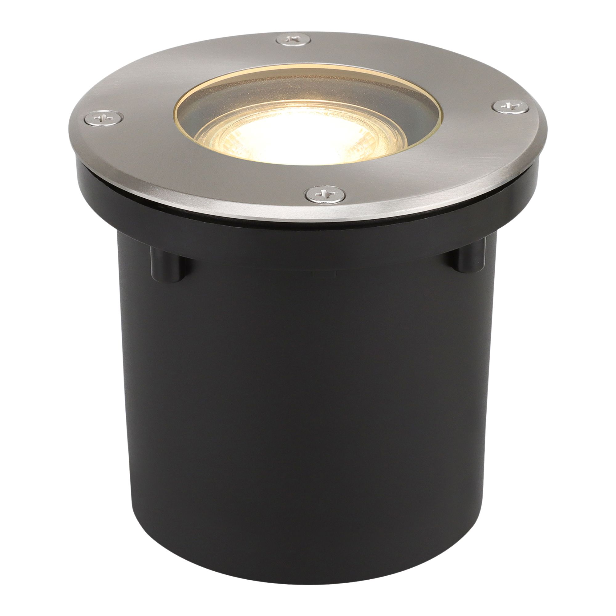 GoodHome Wonsey Outdoor Ground light (D)114mm