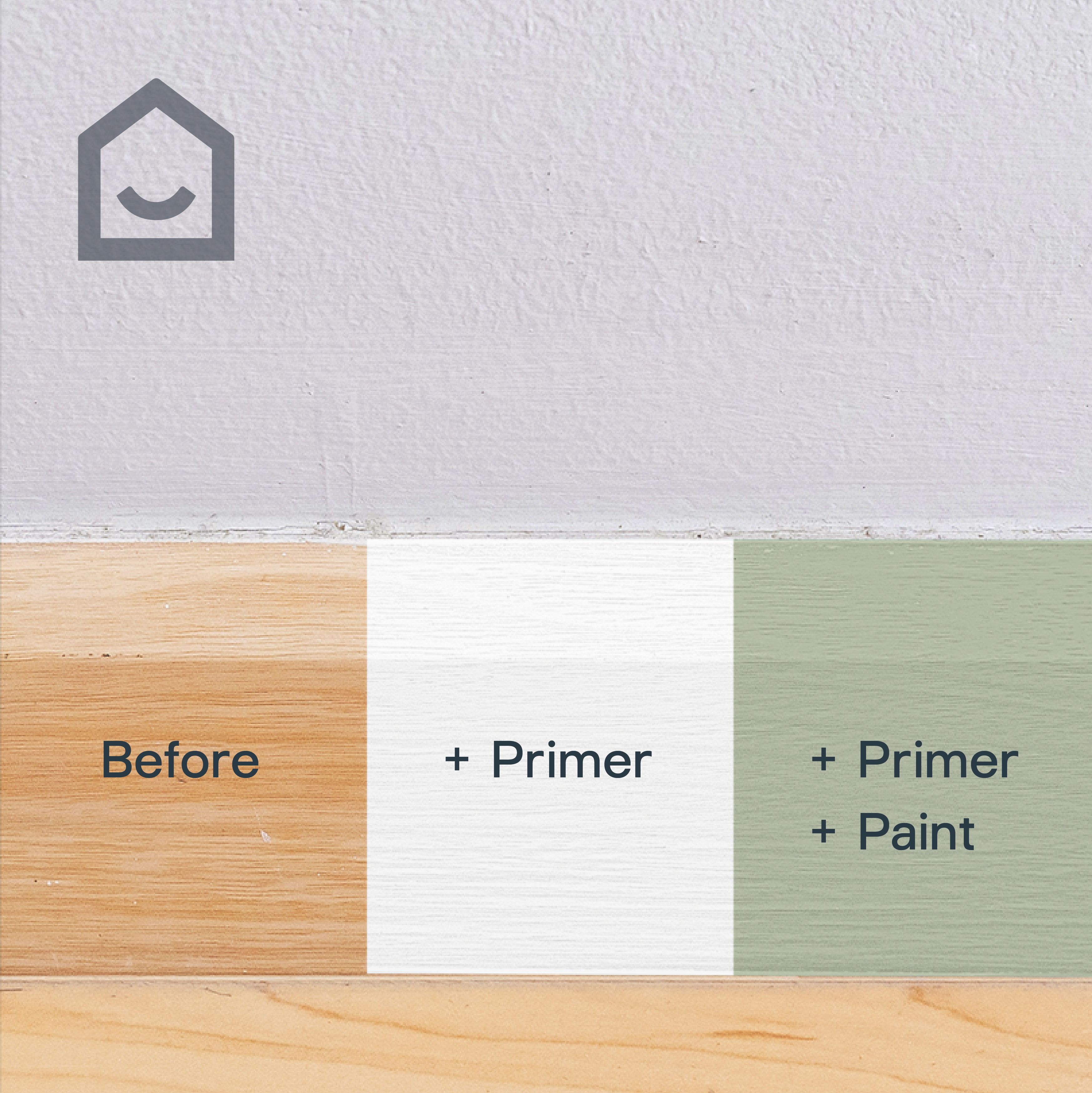 GoodHome Wood Grey Multi-surface Wood Primer & undercoat, 750ml