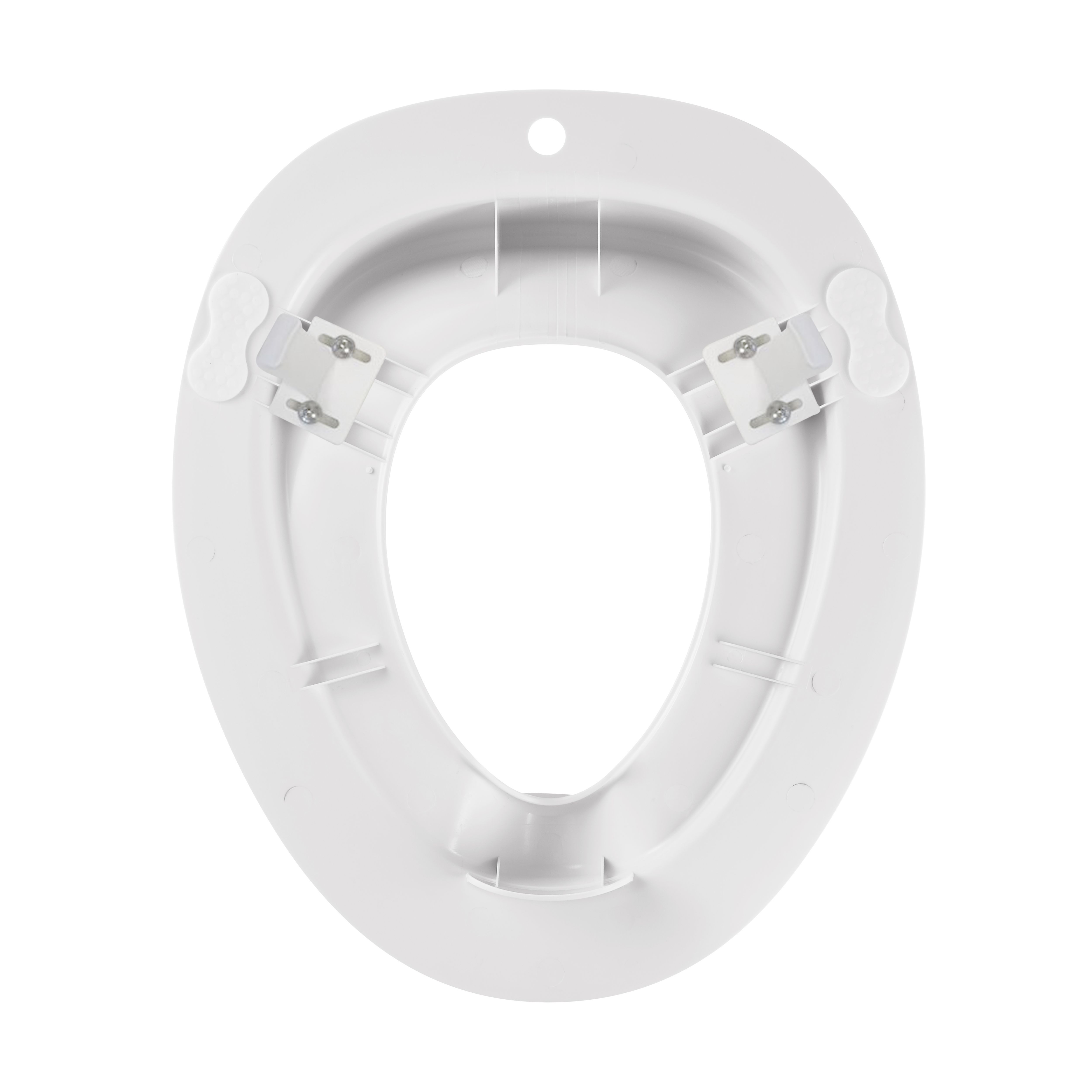 GoodHome Yalu White Standard close Toilet seat reducer