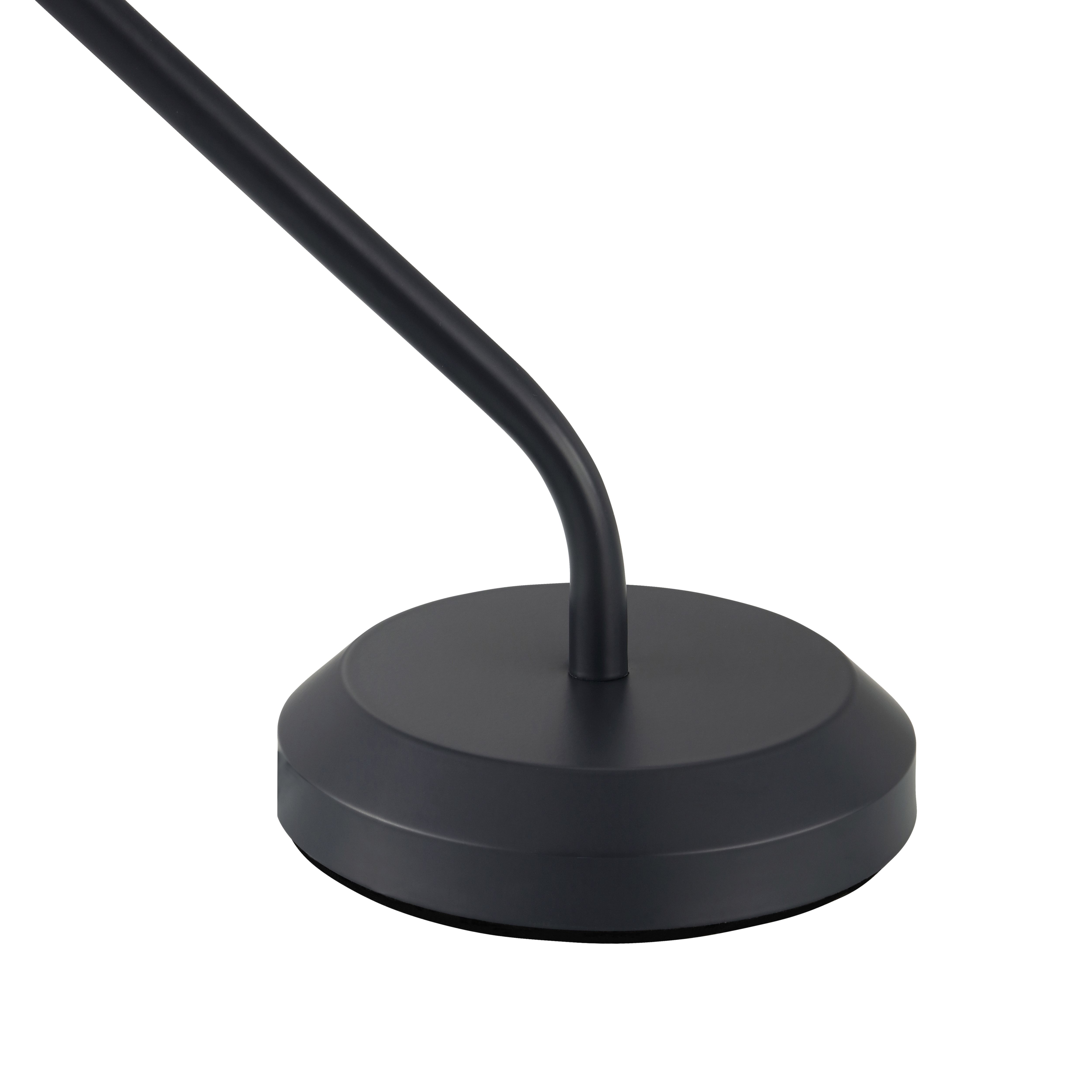 Goodhome taphao matt black deals led table light