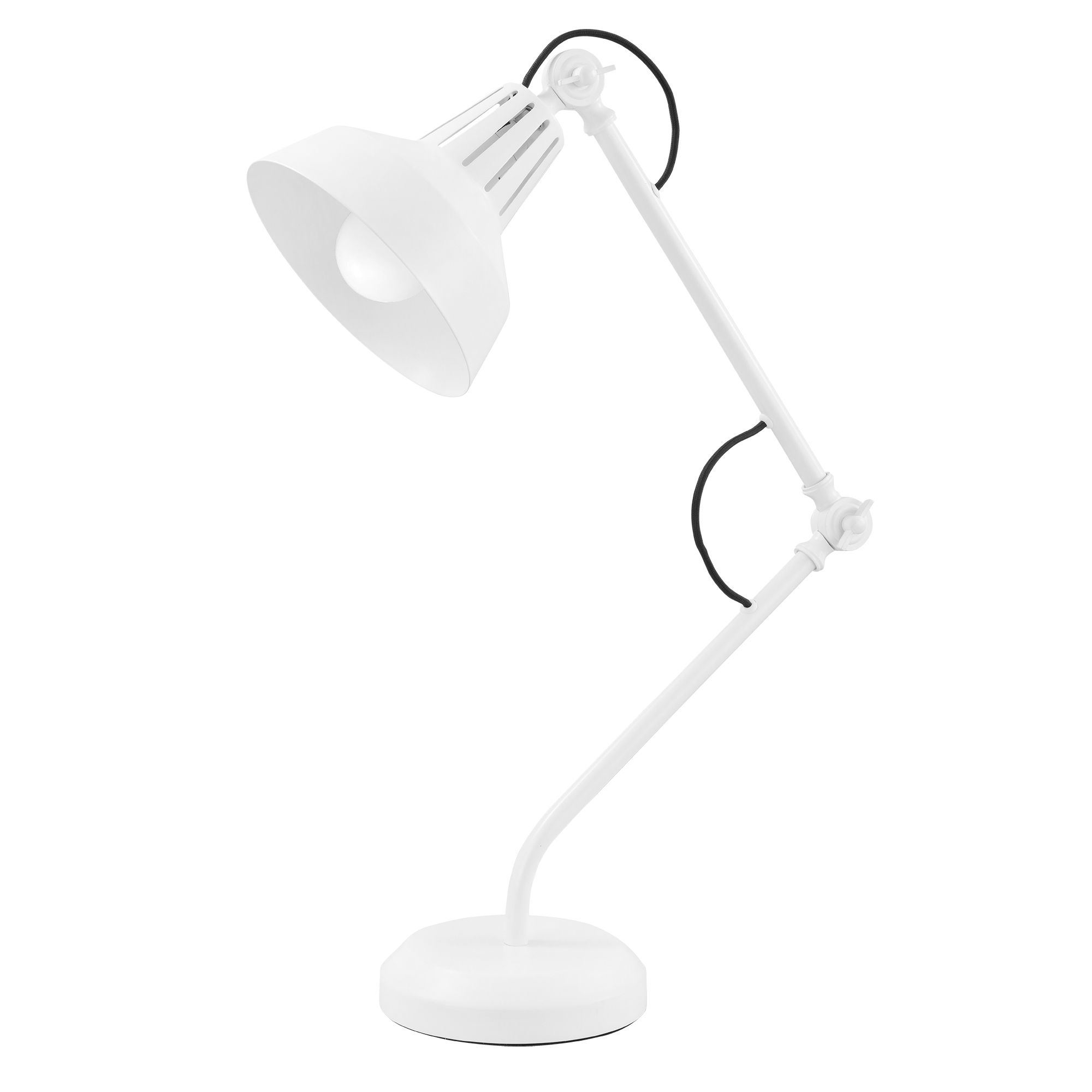 GoodHome Yarra Matt White Table light