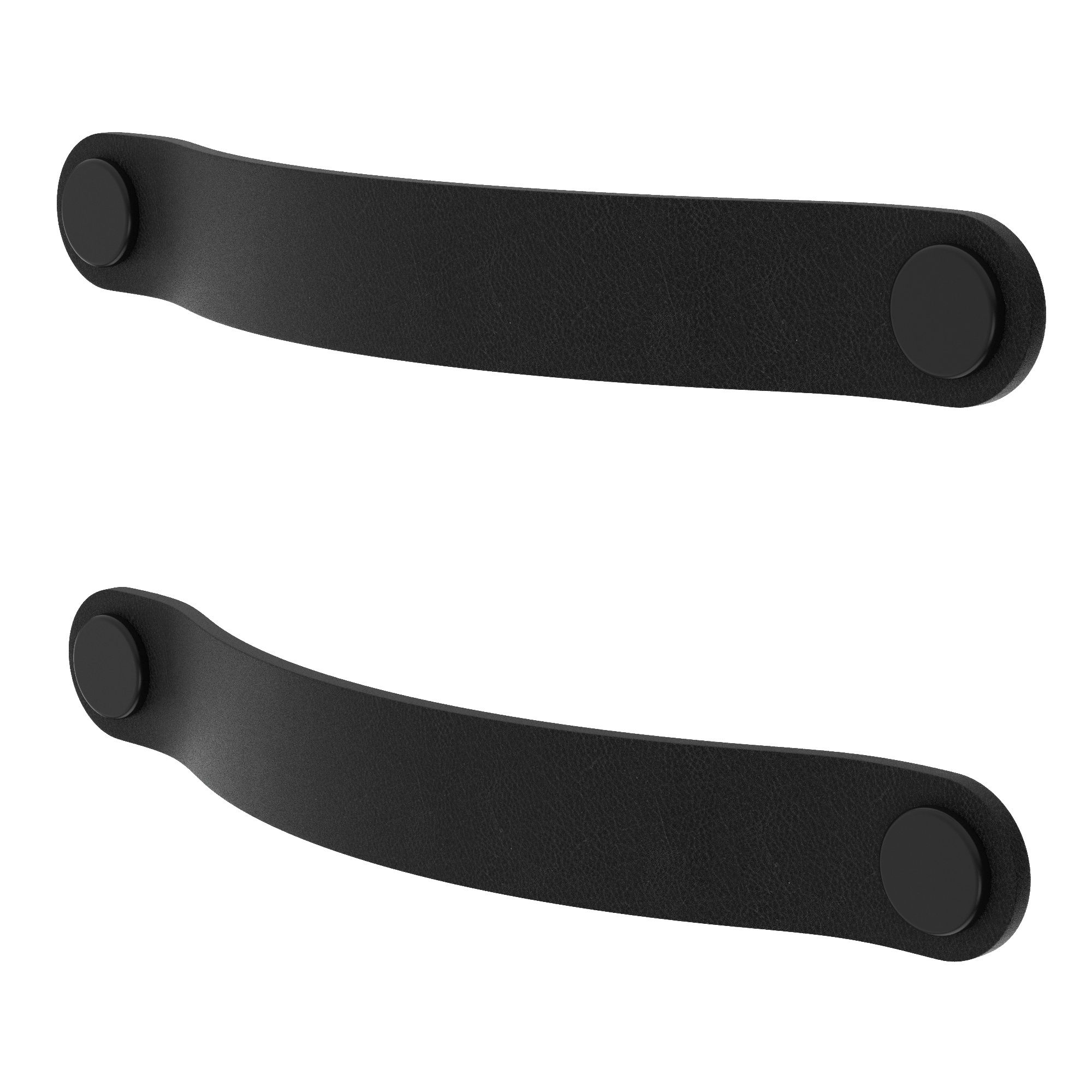 GoodHome Yarrow Black Kitchen cabinets Pull handle (L)18.6cm