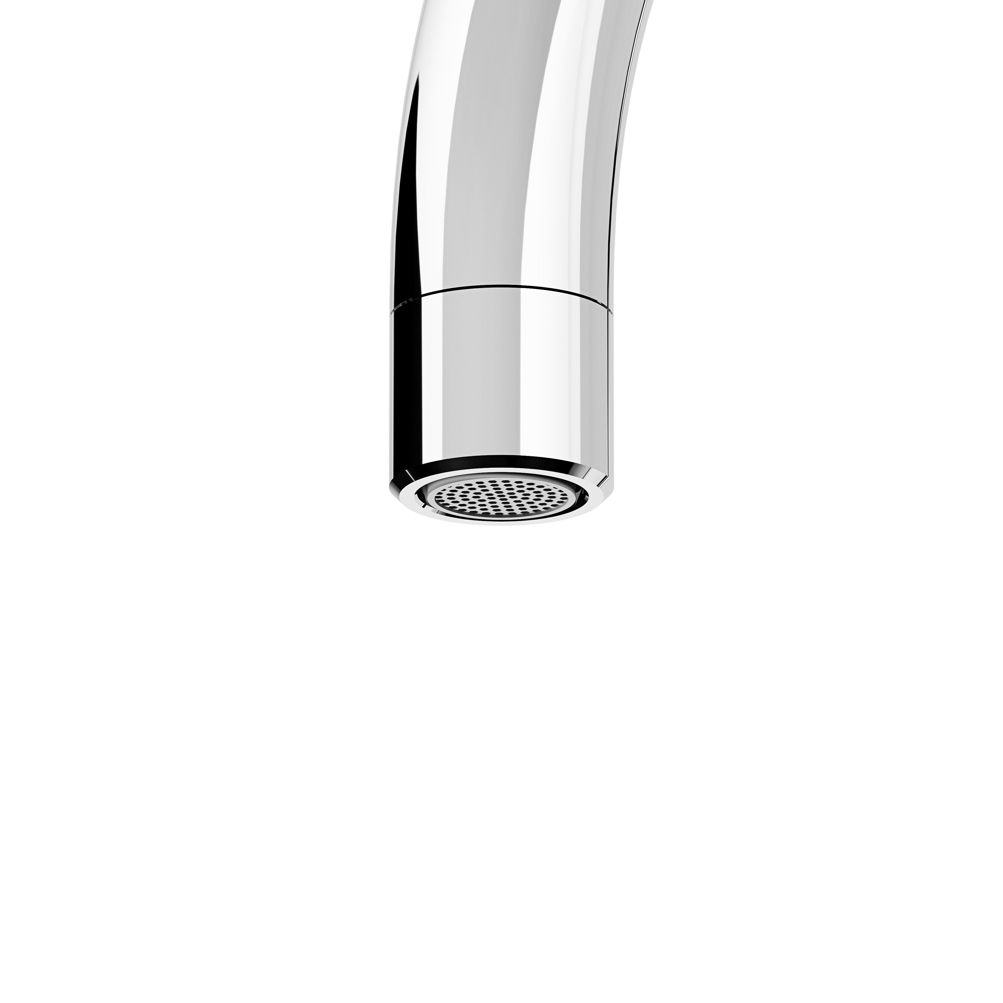 GoodHome Zanthe Chrome-plated Kitchen Twin lever Tap