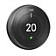 Google Nest 3rd Generation T3029EX Smart Thermostat, Black