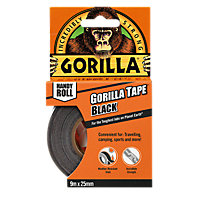 Gorilla Black Duct Tape (L)9m (W)25.4mm