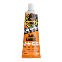 Gorilla Waterproof White Grab adhesive 80ml