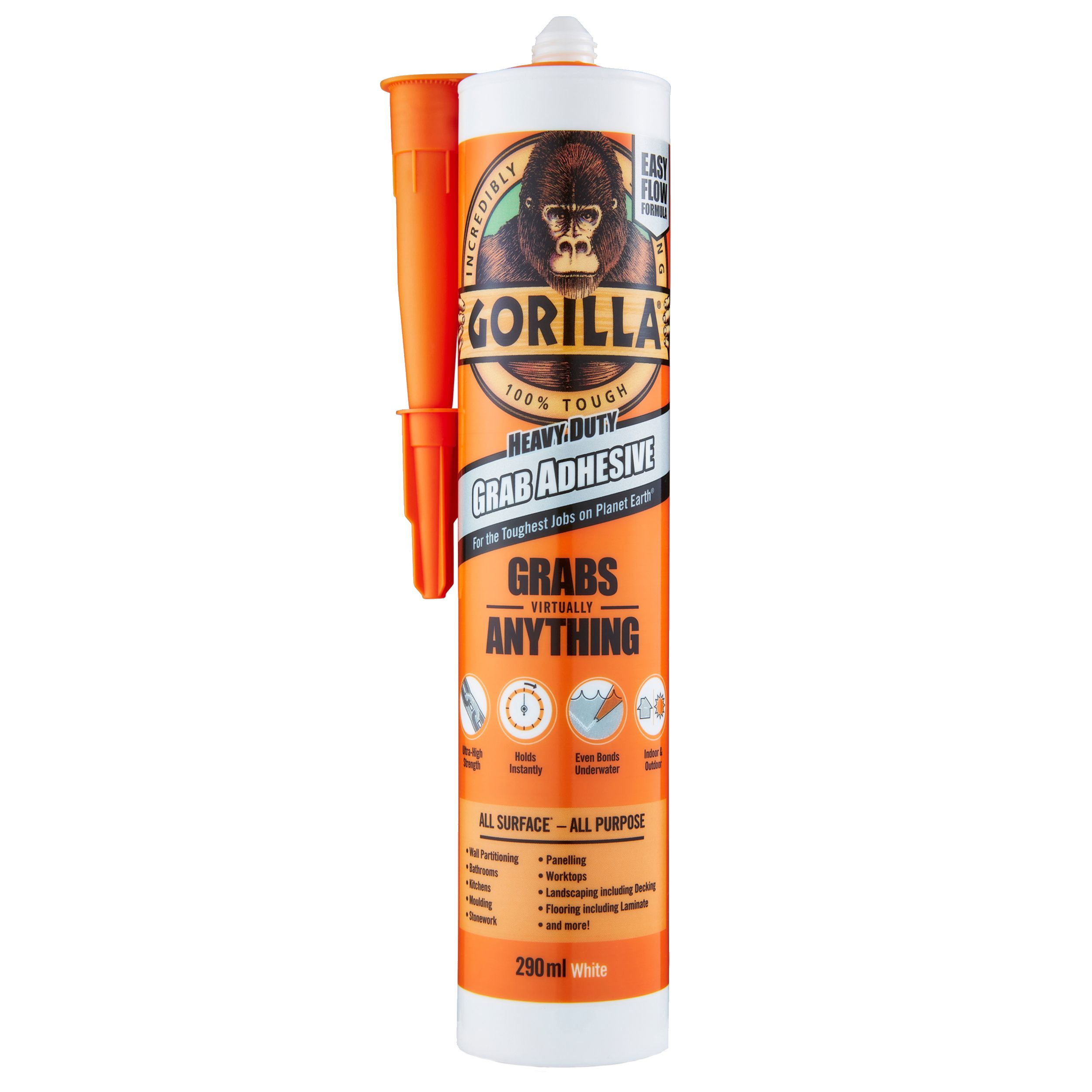 Gorilla White Grab adhesive 290ml