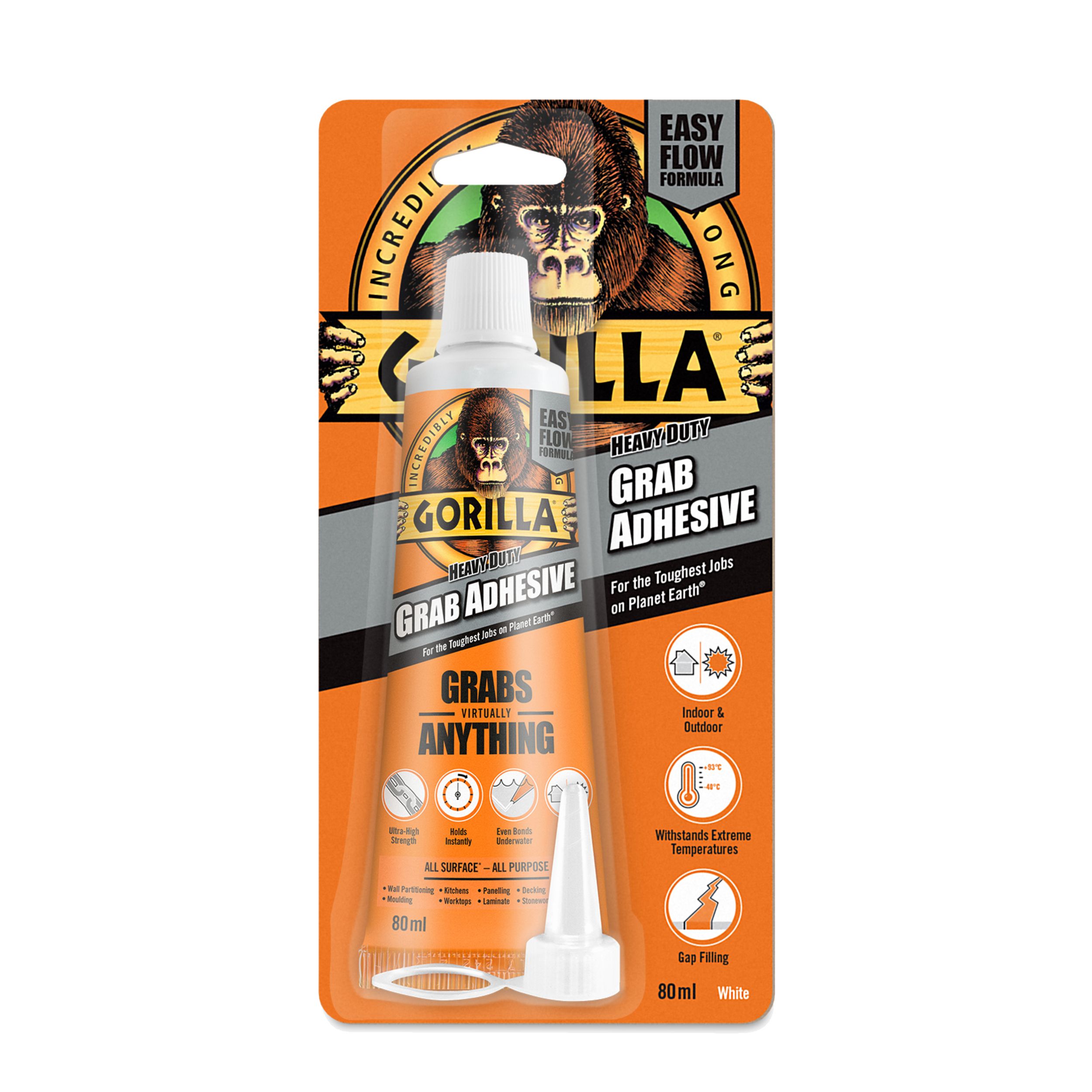 Gorilla White Grab adhesive 80ml