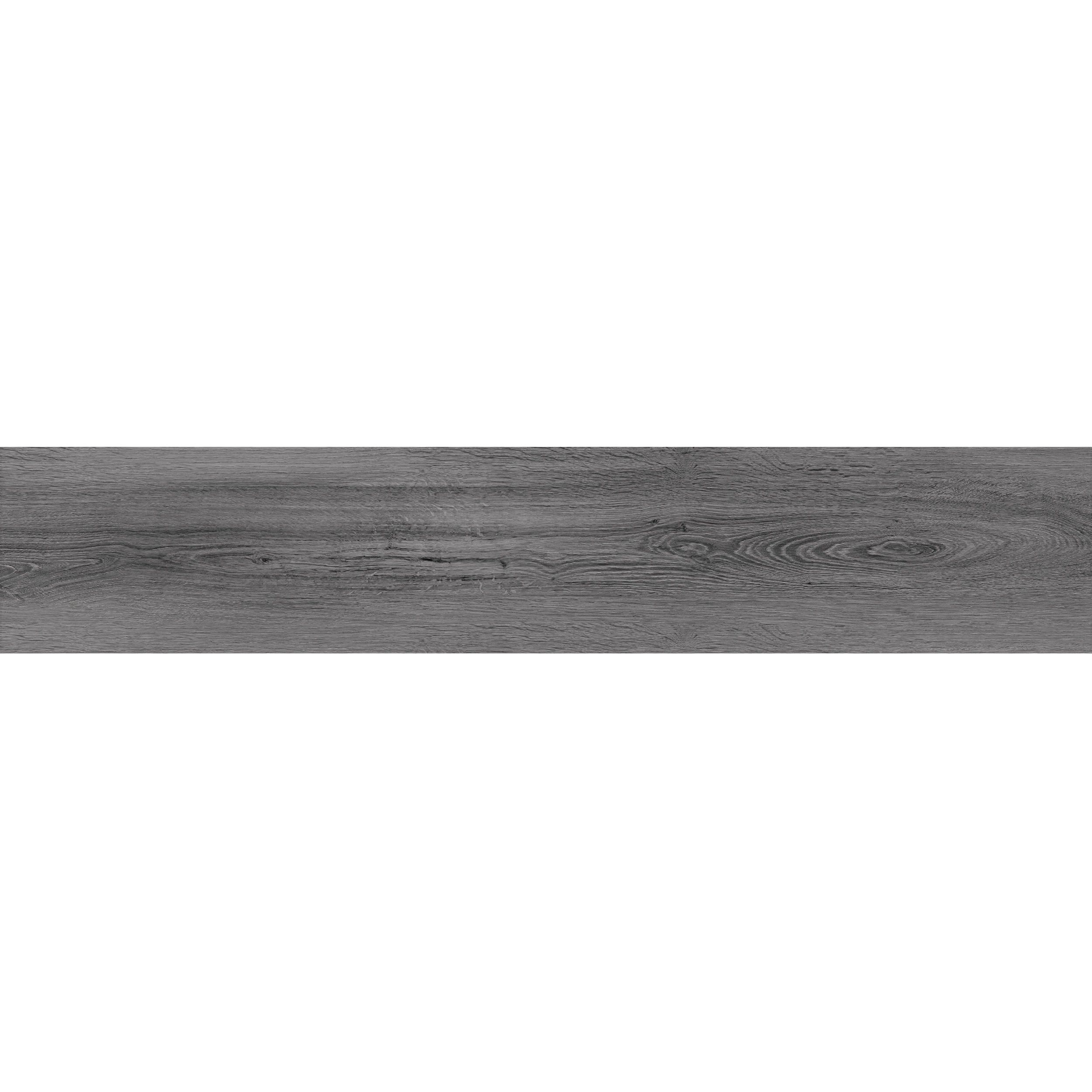 Gospel Dark Grey Wood effect Planks Sample of 1