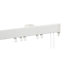 Graham & Brown Corded White Fixed Curtain track, (L)3m