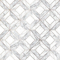 Graham & Brown Grey Marble marquetry Wallpaper