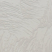 Graham & Brown Superfresco White Chunky plaster Textured Wallpaper