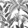 Grandeco Black & white Tropical Matt Mural