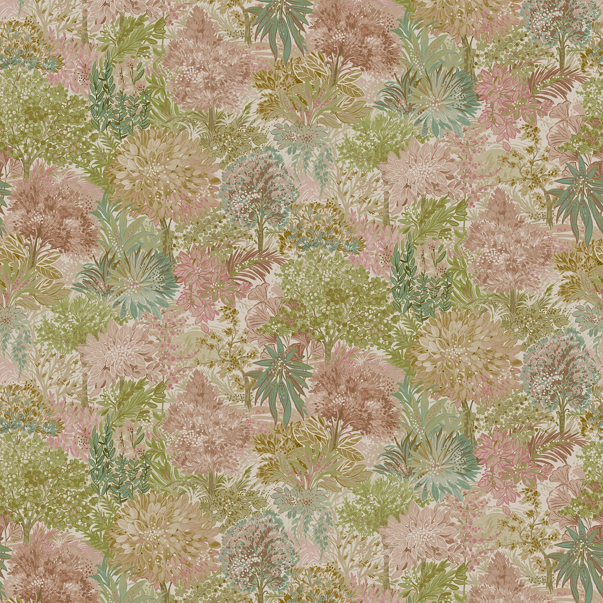 Grandeco Blush Blossom Tree Patterned Smooth Wallpaper