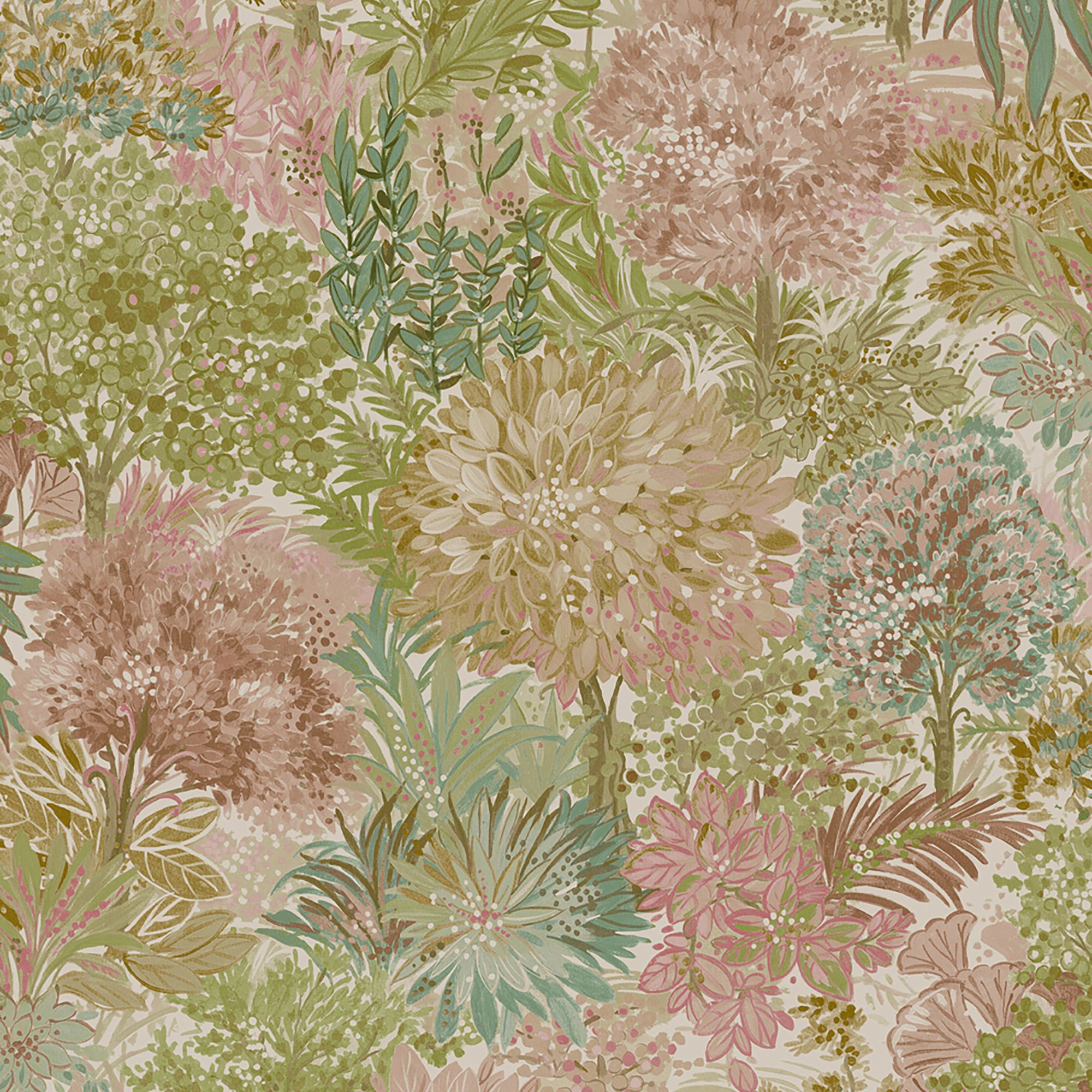 Grandeco Blush Blossom Tree Patterned Smooth Wallpaper