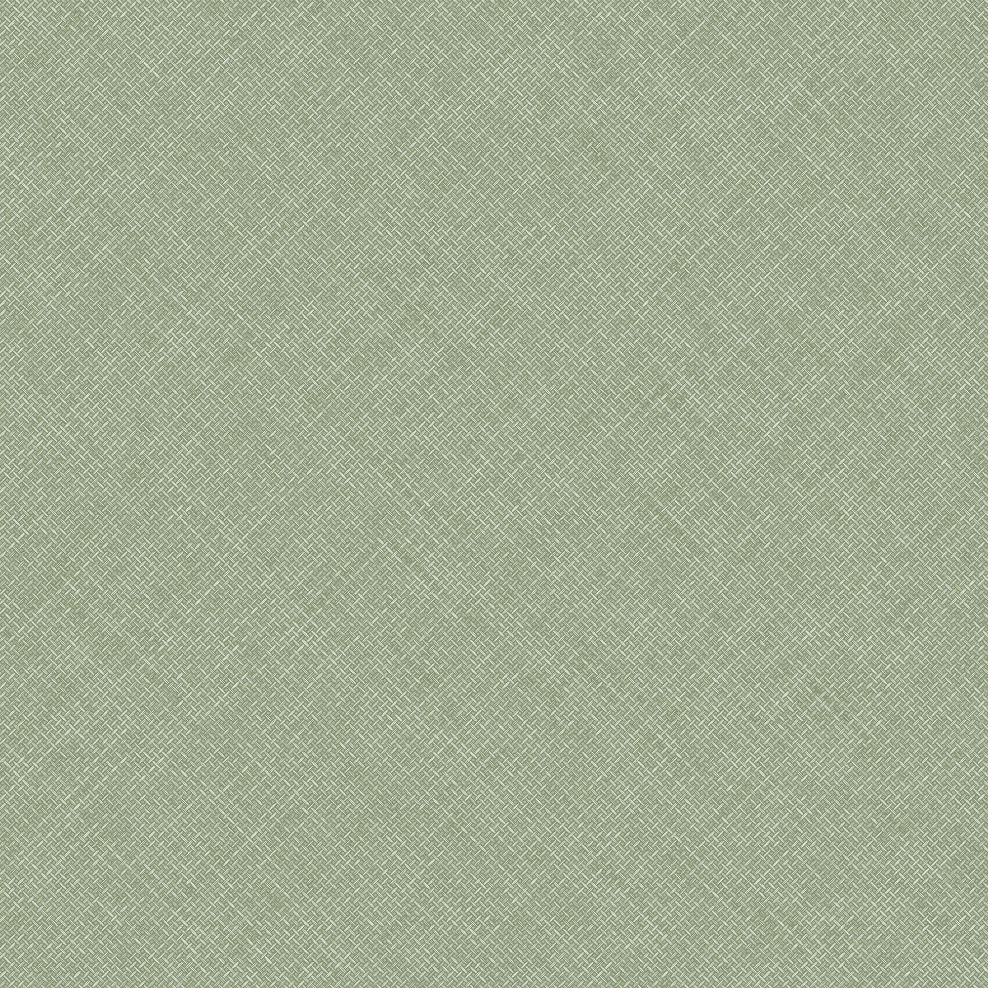 Grandeco Green Jute Woven effect Smooth Wallpaper