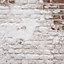 Grandeco Light grey Brick effect Matt Mural