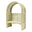 Grange Arbour, (H)2200mm (W)1500mm (D)700mm - Assembly required