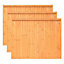 Grange Closeboard Vertical slat 5ft Wooden Fence panel (W)1.83m (H)1.5m, Pack of 3