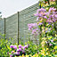 Grange Contemporary Horizontal slat Wooden Fence panel (W)1.79m (H)1.79m, Pack of 3