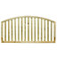 Grange Gawsworth Slatted 3ft Wooden Fence panel (W)1.8m (H)0.9m, Pack of 3