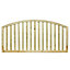 Grange Gawsworth Slatted 3ft Wooden Fence panel (W)1.8m (H)0.9m, Pack of 4