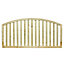 Grange Gawsworth Slatted 3ft Wooden Fence panel (W)1.8m (H)0.9m, Pack of 5