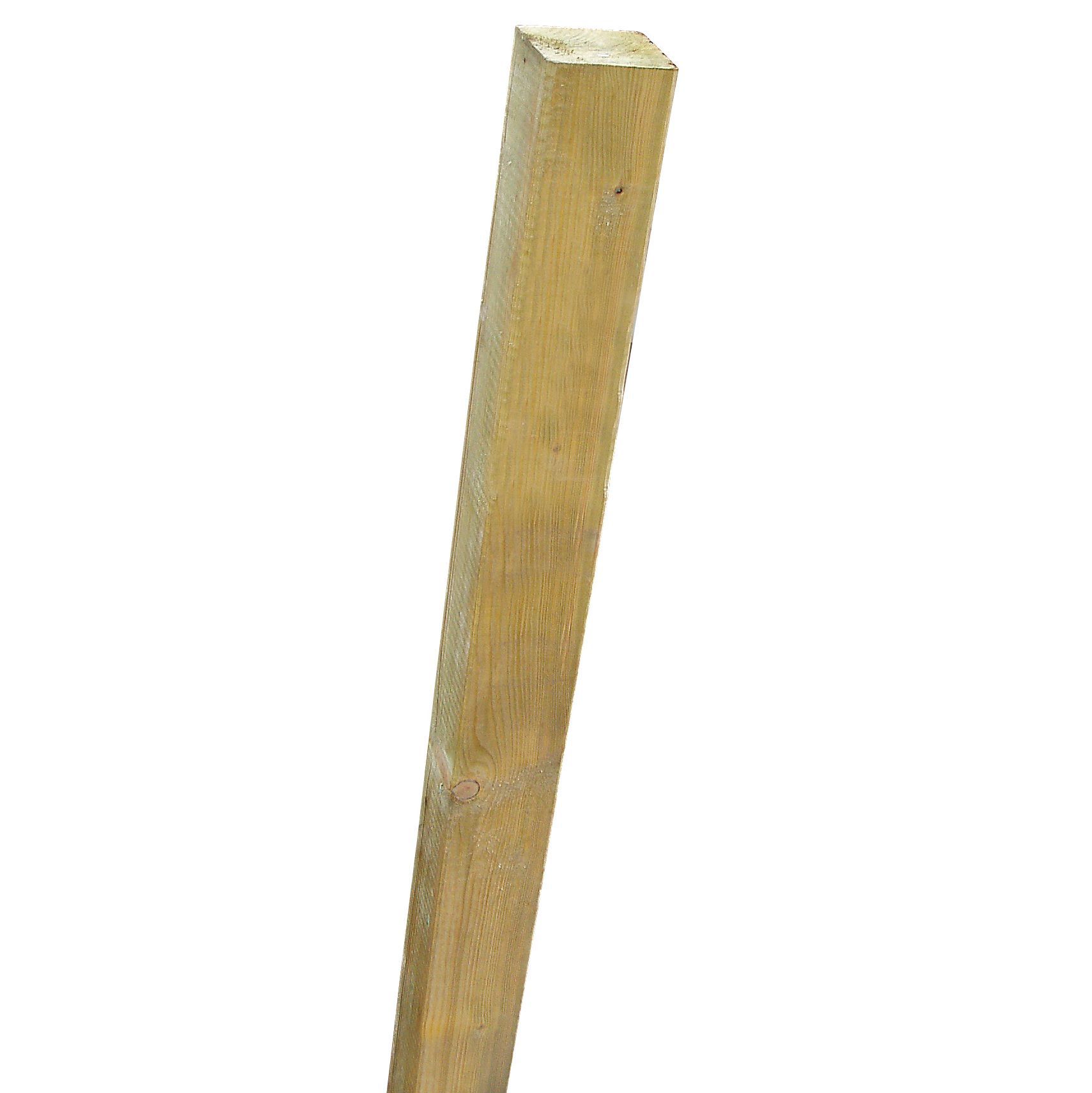 Grange Green Square Wooden Fence post (H)1.8m, Pack of 11 | Tradepoint