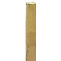 Grange Green Square Wooden Fence post (H)1.8m, Pack of 6